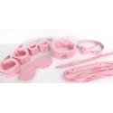 7 Piece Bondage Sets (Pink/Black/Purple)
