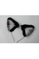 Black Cat Ears (fluffy)