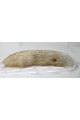24" Frosted Orange Fox Tail (White Ties)