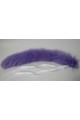 24" Lavender Cat Tail (White Ties)