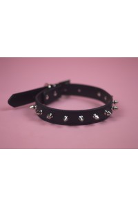 Thicker Black Studded Collar