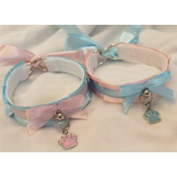 Cotton Candy Collar(Blue/Pink)