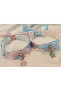 Cotton Candy Collar(Pink/Blue)