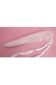 18" Baby Pink Puppy Tail (White Ties)