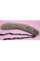 24" Brown Wolf Cat Tail (Black Ties)