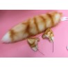 18" Orange Tabby Styled Fox Tail (Airbrushed/One of a Kind)
