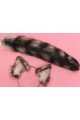Silver Tabby Realistic Cat Ears (Aibrushed)