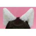 White Canine Ears
