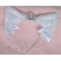 Diamond Ears (White/Realistic Cat)
