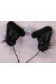 Diamond Kitten Ears (Black/Realistic Cat)