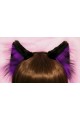 Black an Purple Ears (Realistic Cat Pattern)