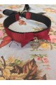 Wine Kitten Collar