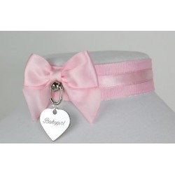 Pink Buckled Collar