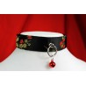 Black and Red Brocade Cat Set ♥