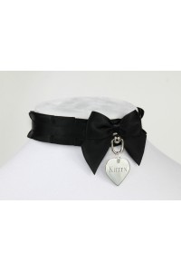 Black Pleated Collar