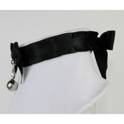 Black Pleated Collar