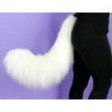 30" Angora Fox Tail