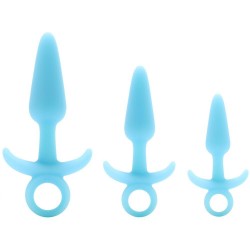 Blue Silicone Plug Kit (Glow in the dark!)