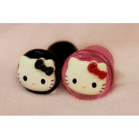 Hello Kitty Plugs (GLASS)